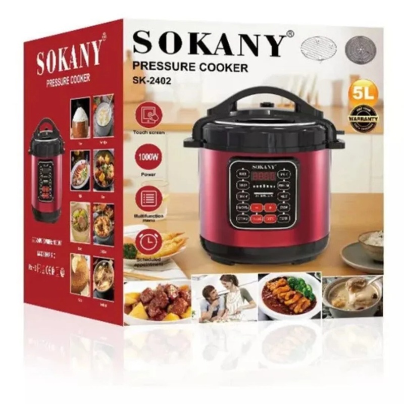 Olla A Presión Eléctrica Multifuncional